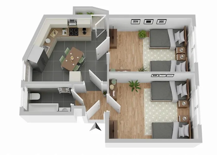 Appartement Cosyhomes24 - Centrally With Parking Space - Ge09c Gelsenkirchen